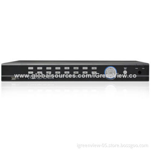 16-channel HD SDI DVR, 1,080P at 30fps, Real-time Recording and Playback Each Channel